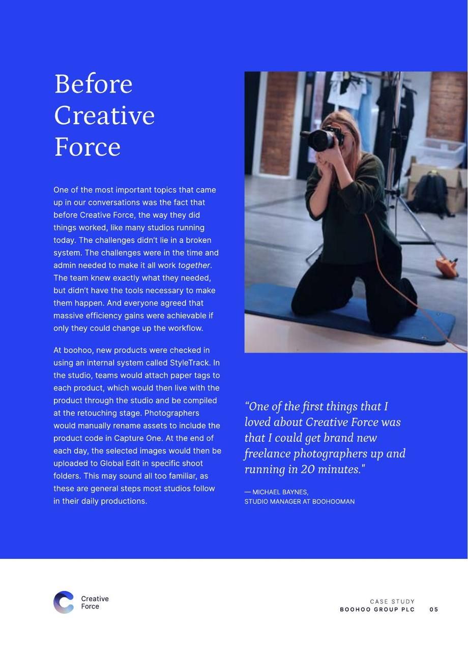 boohoo Group case study, page 5 of 18