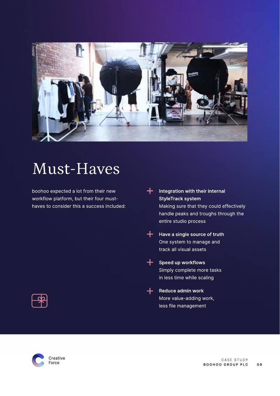 boohoo Group case study, page 9 of 18