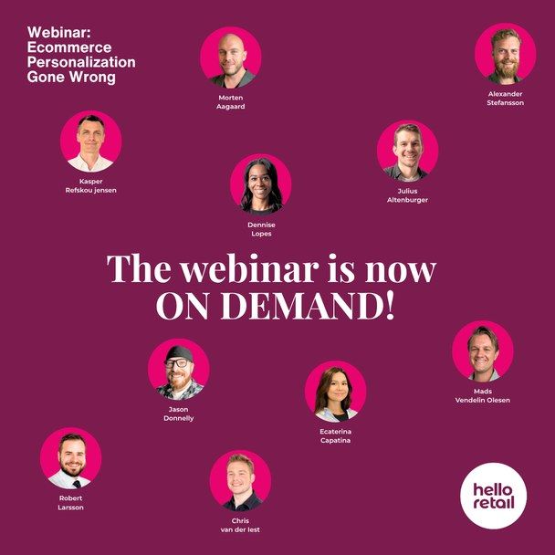 Hello Retail: A 24-page Black Friday report and its companion webinar, written with our data scientist and designer… (2 of 2)