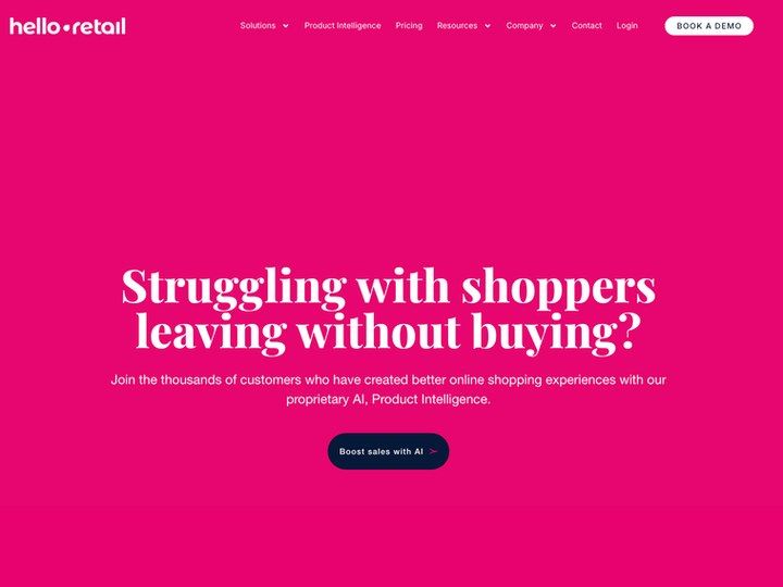Hello Retail: The full website redesign and voice overhaul, built to stand out in a category where every… (2 of 2)