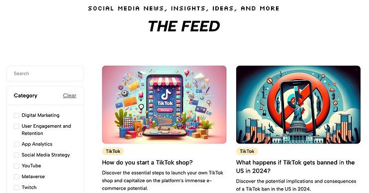 Kubbco: A steady stream of blog posts, built to let search do some of the selling.