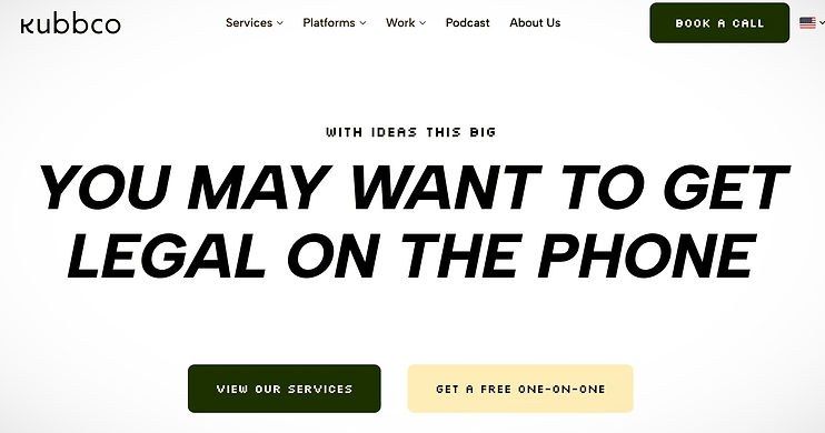 Kubbco: The website rework that gave the whole brand its Kind Rebel edge.