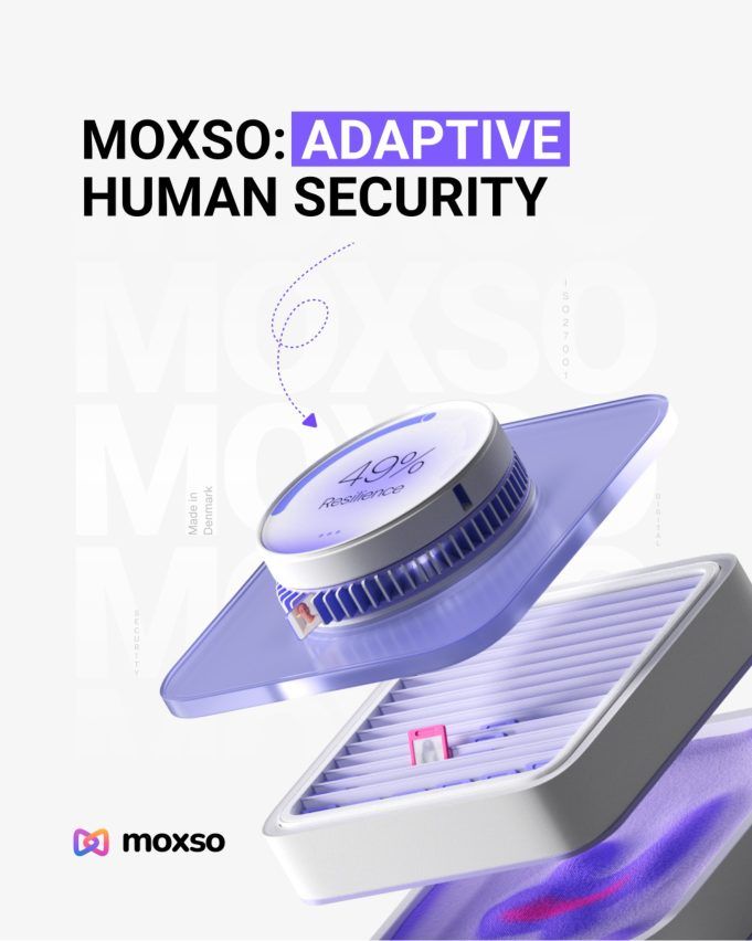 Moxso LinkedIn carousel slide 7 of 7, on why security programs run but produce no usable signal